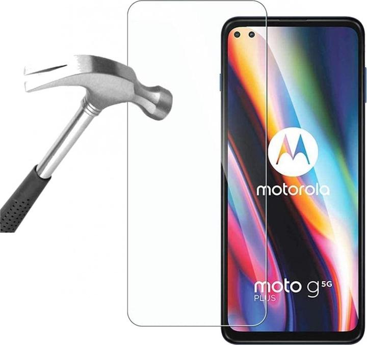 Actual product image Screenguard Motorola Moto G 5G Plus Protective Glass Film Case Friendly Design (1 Piece, Motorola Moto G 5G Plus)