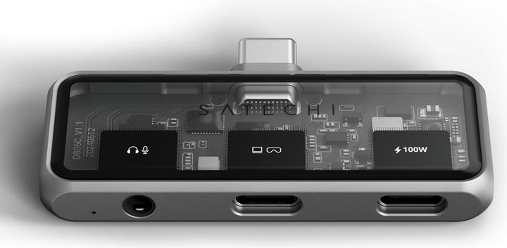 Immagine prodotto Satechi Mobile XR Hub with Audio (USB-C, 2 Porti)