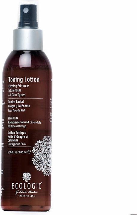 Ecologic Cosmetics Tonique Visage Spray Mist Onagra y Calendula 200ml von Linda Nicolau - Bio, Vegan, Umweltfreundlich (Reinigungslotion, 200 ml)