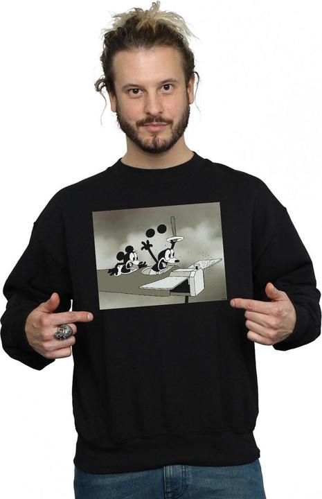 Immagine prodotto Disney Mickey Mouse Crazy Pilot Felpa Uomo (S)