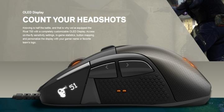 Produktbild SteelSeries Rival 700 (Kabelgebunden)