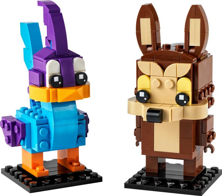 Actual product image LEGO Road Runner & Wile E. Coyote (40559, LEGO Brickheadz)