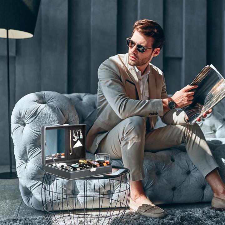 Image du produit Relaxdays Boîte à montres