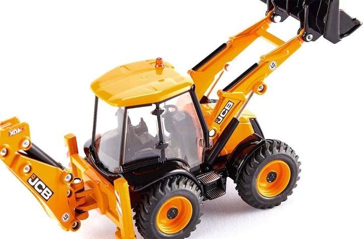 Actual product image Siku JCB 4CX Backhoe loader
