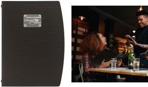 Actual product image Securit Menu folder RIO BESTECK, DIN A4, orange (1 x)