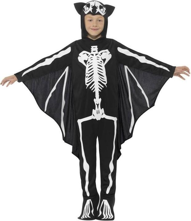 Actual product image Smiffys Childrens/Kids Bat Skeleton Costume (110, 116, 115 A)