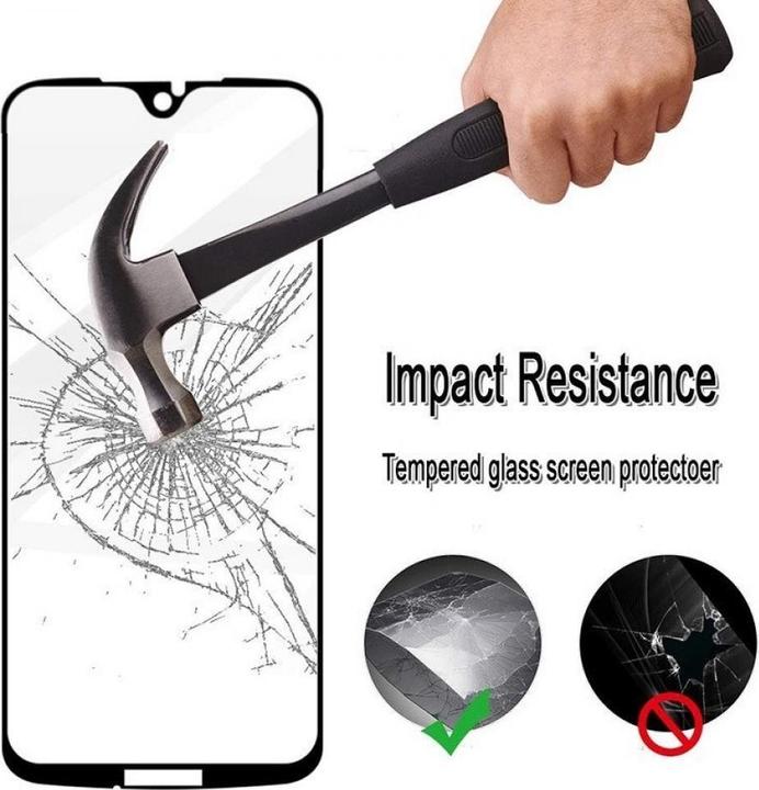 Immagine prodotto Screenguard Motorola Moto G7 Plus Pellicola di vetro protettiva a schermo intero 2.5D 9H (1 Pezzo/i, Motorola Moto G7 Plus)