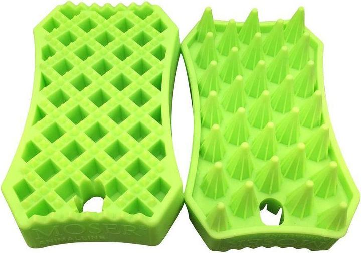Moser 2999-7035 Rubber brush for animals Sheddy (Hund, Katze)