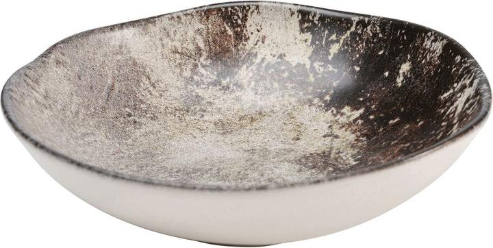 Kare Design Assiette creuse Savannah grise ronde 20