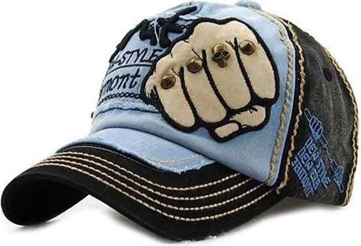 Actual product image Out of the blue Baseball cap with rivets (One size)
