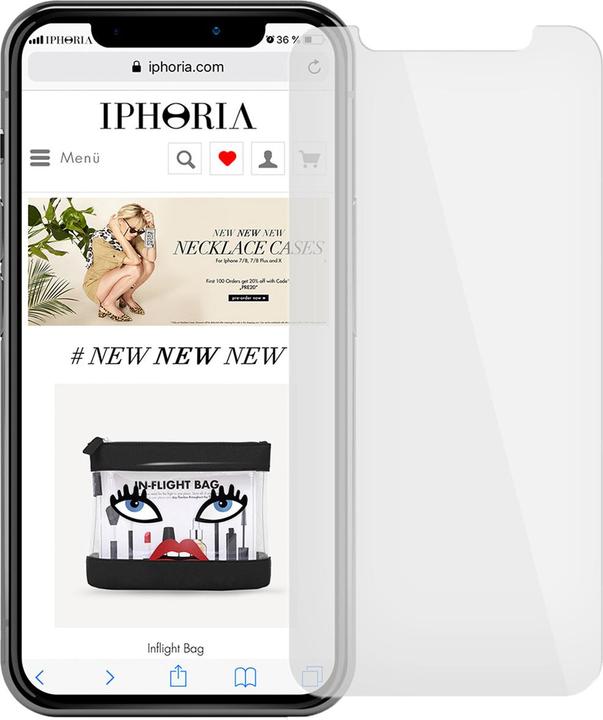 Produktbild Iphoria HD Glass Protector - iPhone 13 / 13 Pro (1 Stück, Apple iPhone 13)