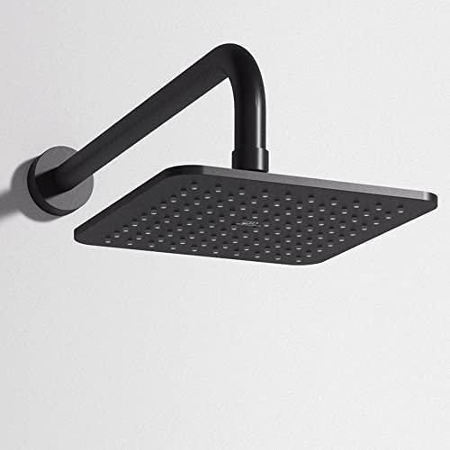Image du produit Ideal Standard Support de pomme de douche fixe IdealRain, à partir du mur 400 mm, Silk Black noir