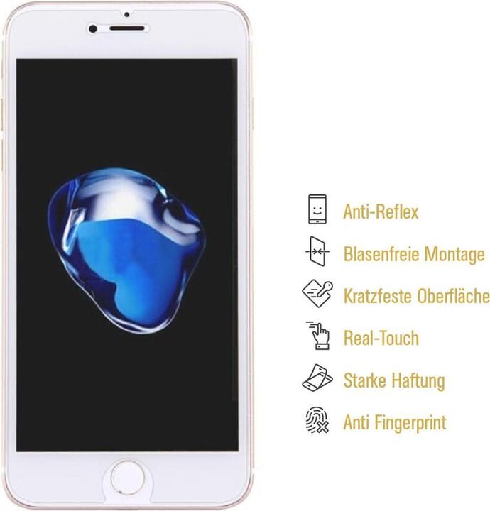Produktbild Protectorking 6x Panzerfolie Anti-Shock matt entspiegelt (6 Stück, Apple iPhone 8 Plus)