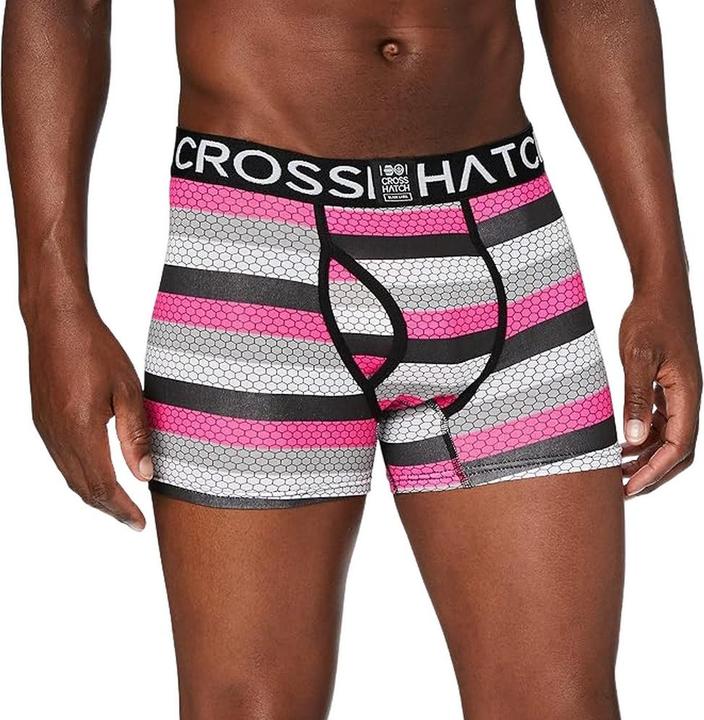 Image du produit Crosshatch - Boxers CRYSTALINE - Homme (XL, Lot de 3)