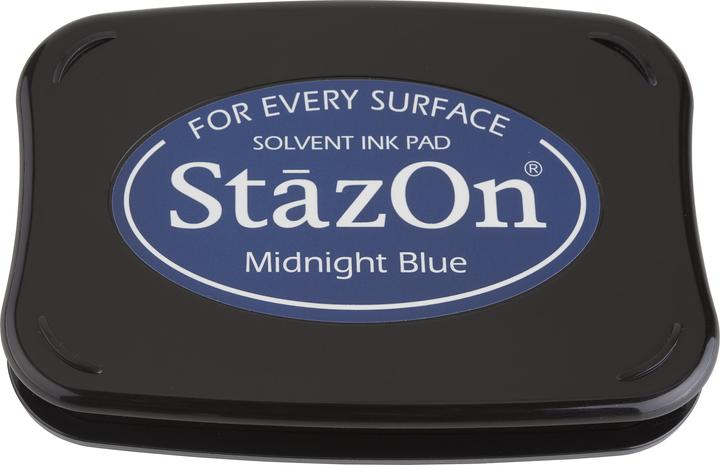 Produktbild Tsukineko StazOn Inkpad Midnightblue