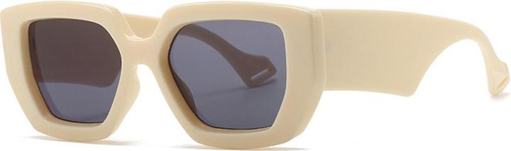 Techsuit - Sunglasses (86321) - for Women with PC Frame and Lens, Vintage - Beige