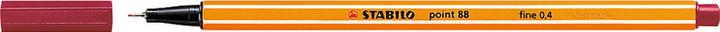 Actual product image STABILO point 88 Fineliner (Dark red, 1 x)