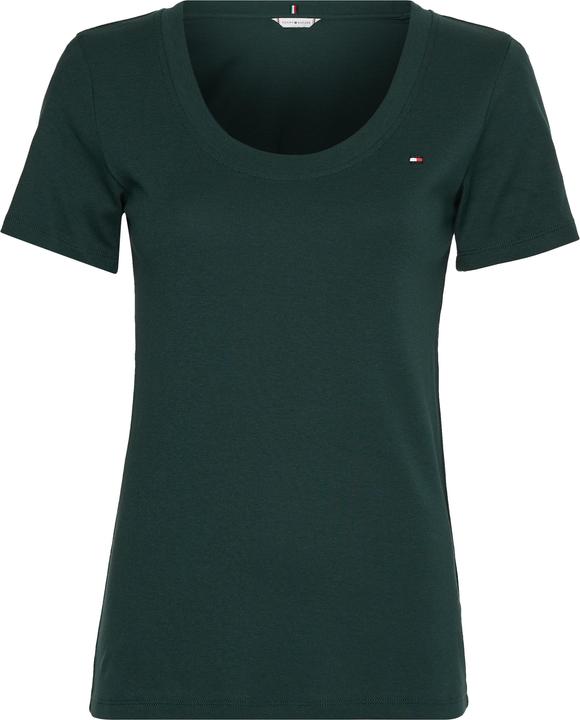Tommy Hilfiger Damen T-Shirt Slim New Cozy (S)
