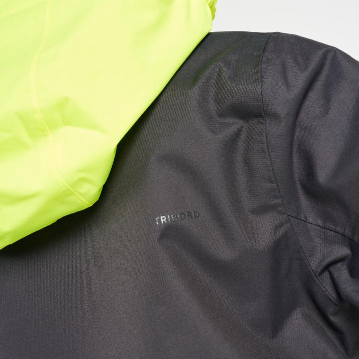 Image du produit Tribord Veste de pluie Veste de voile enfants imperméable au vent - Sailing 300 gris foncé (122)