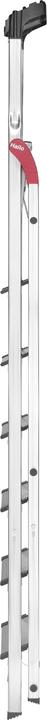 Immagine prodotto Hailo L80 ComfortLine, scaletta di sicurezza in alluminio, 7 gradini (Stile, 140 cm)