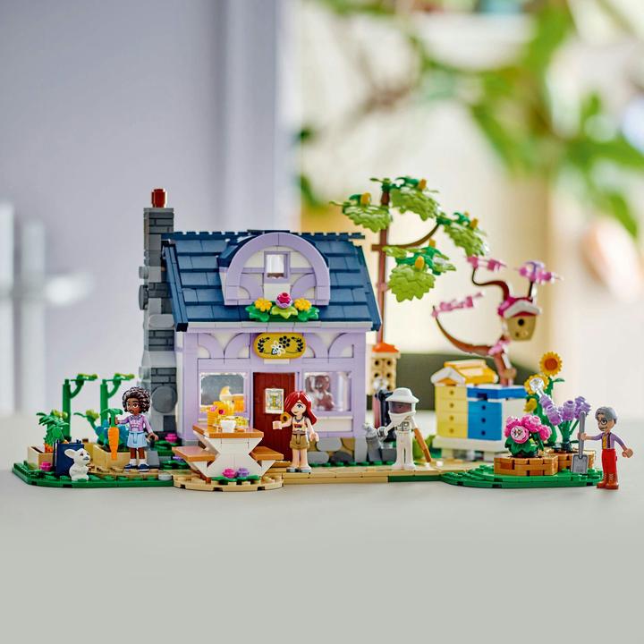 Produktbild LEGO Haus und Blumengarten der Imker (42669, LEGO Friends)