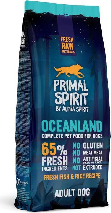 Alpha Spirit PRIMAL Oceanland Adult Dog wet food for dogs 12kg (Adult, 1 Stk., 12000 g)