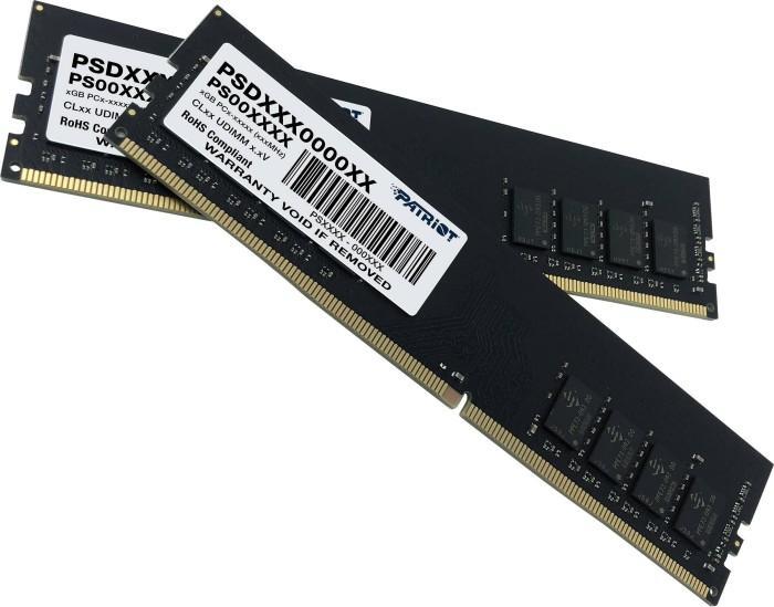 Actual product image Patriot DDR4 - 16 GB -3200 - CL - 22 - Dual Kit, Signature Line (juodas, PSD416G3200K) (2 x 8GB, 3200 MHz, DDR4-RAM, DIMM)