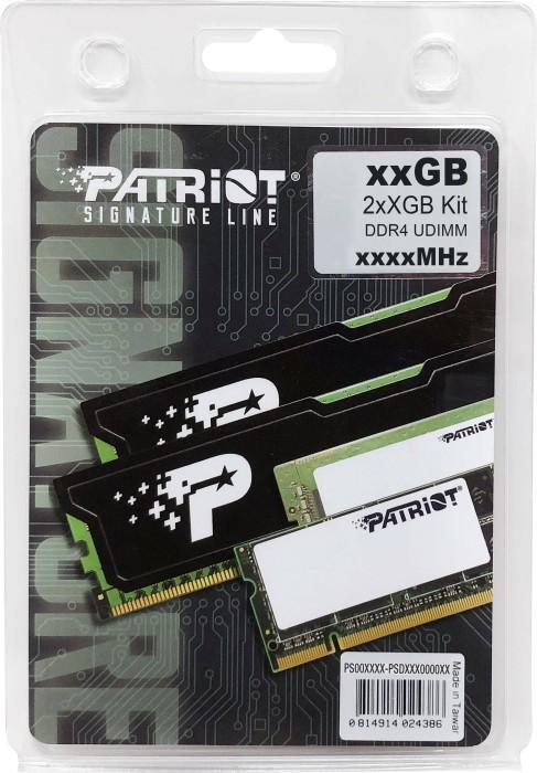 Actual product image Patriot DDR4 - 16 GB -3200 - CL - 22 - Dual Kit, Signature Line (juodas, PSD416G3200K) (2 x 8GB, 3200 MHz, DDR4-RAM, DIMM)