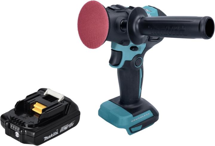 Immagine prodotto Makita DPV 300 A1 Smerigliatrice lucidatrice a batteria 18 V 50 / 80 mm Brushless + 1x batteria 2.0 Ah - (Lucidatrice eccentrica)