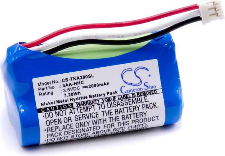 Produktbild XCell Akku Ersatz für TDK 3AA-HHC für Lautsprecher Boxen Speaker (2000mAh, 3.6V, NiMH) (1 Stk., 2000 mAh)