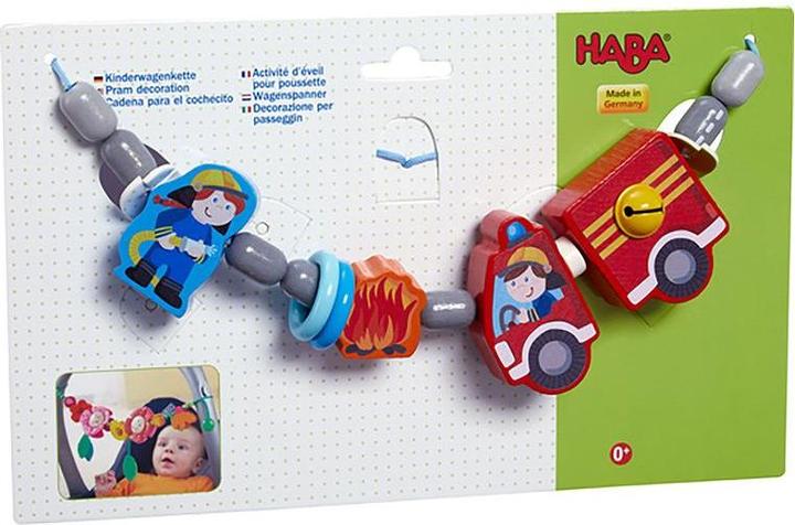 Produktbild Haba Kinderwagenkette Feuerwehrauto