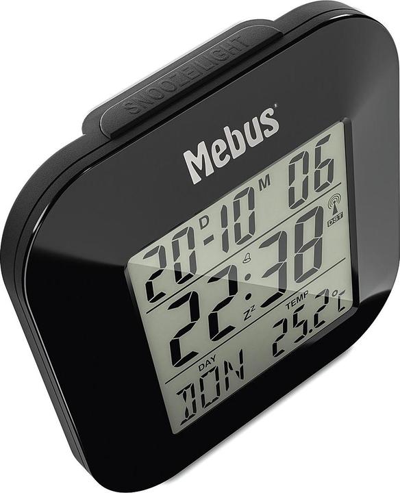 Produktbild Mebus MEB Funkwecker digital schwarz