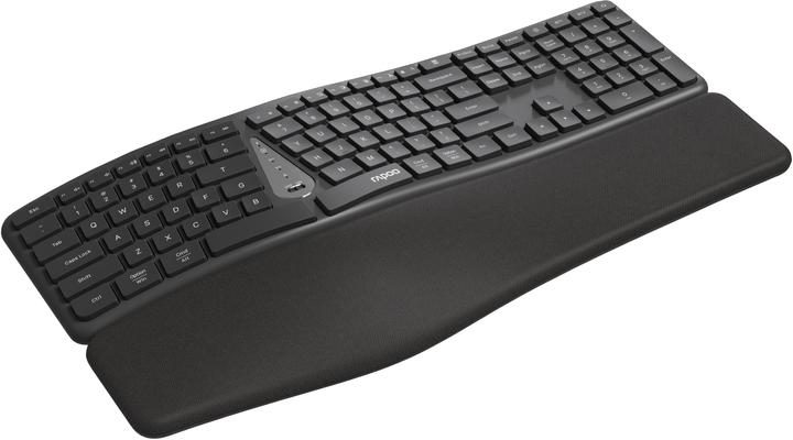 Actual product image Rapoo E8810M Ergonomic Keyboard (CH, Wireless)