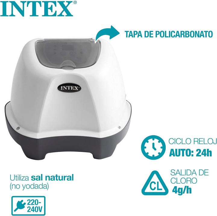 Actual product image Intex Krystal Clear Saltwater System