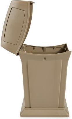 Actual product image Rubbermaid Waste container (PE), fire retardant (170 l)