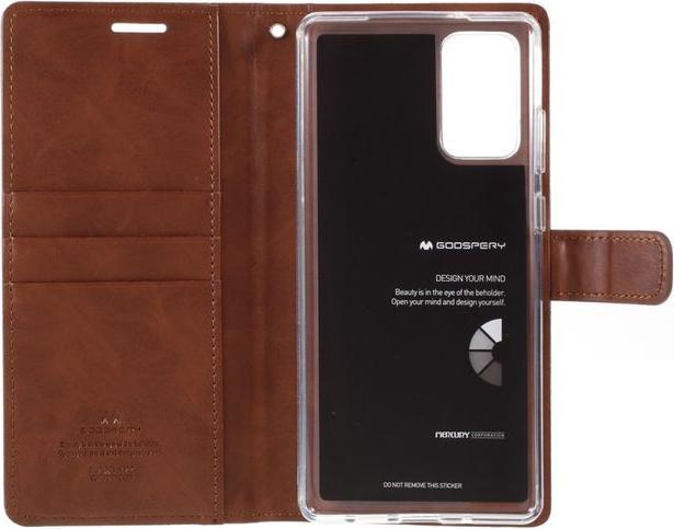 Actual product image Goospery Bluemoon Diary Series (Samsung Galaxy Note 20)