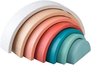 Image du produit Arc-en-ciel en bois - Pastel