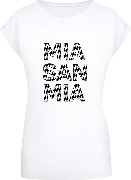 Actual product image FC Bayern München Ladies MSM Outline Extended Shoulder Tee - 115337 (3XL)