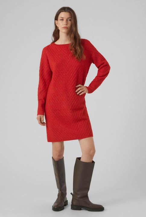 Image du produit Vero Moda VMANJASTINNA LS BOATNECK DRESS GA EXC Robe en maille (S)