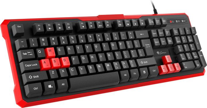 Actual product image Genesis RHOD 110 Keyboard USB QWERTY US International (US, Cable)