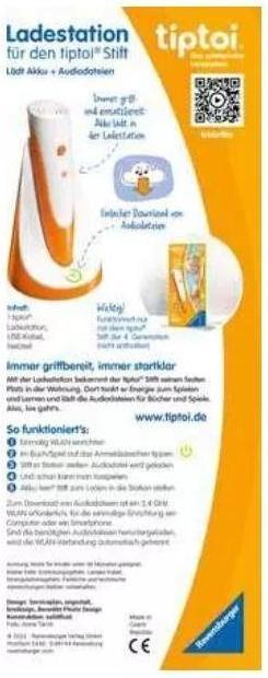 Image du produit tiptoi Station de recharge (Allemand)