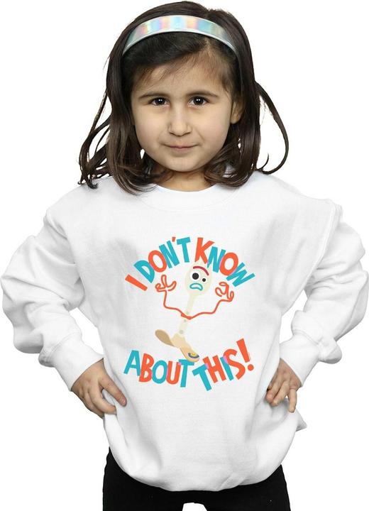 Produktbild Disney Toy Story 4 Forky I Dont Know About This Sweatshirt Mädchen (116)