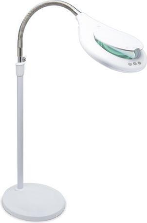 Produktbild RND LED-Lupenleuchte mit Bodenständer, 125mm, 1.75x, F, Glas, Euro Type C (CEE 7/16) Plug