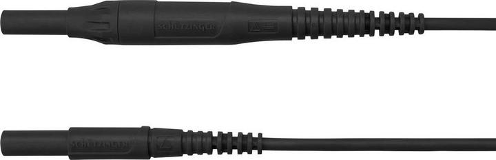 Actual product image Schutzinger Schützinger MSFK B441 / 1 / 100 / SW Measuring cable (Plug 4 mm - Plug 4 mm)