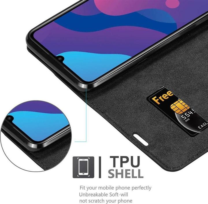 Actual product image Cadorabo Book Invisible Magnet Cover (Honor Play 9A)