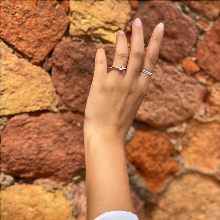 Actual product image Candy Sole ring, 925 sterling silver (50, 925 Silver)