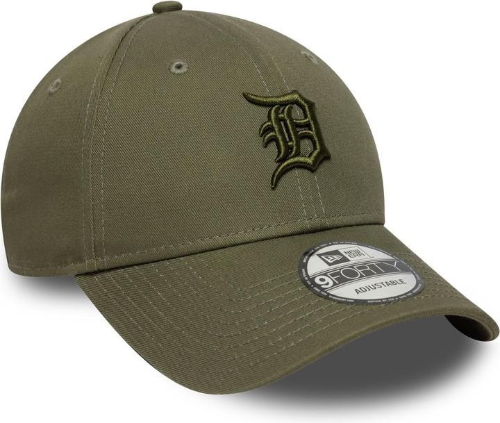 Produktbild New Era 9Forty Strapback Cap - Midi Detroit Tigers Moss Oliv