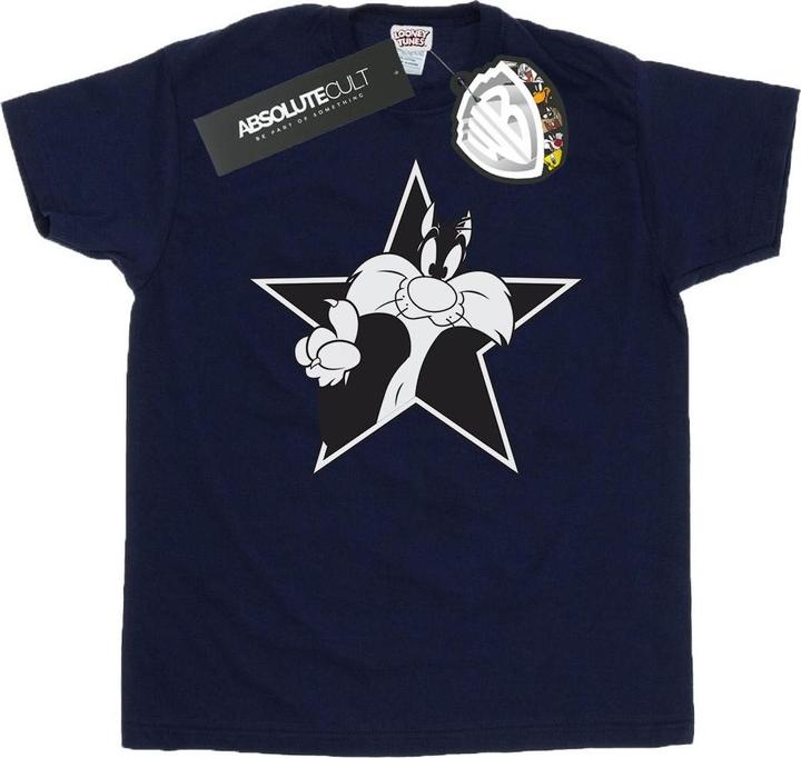 Immagine prodotto Looney Tunes Sylvester Mono Star Maglietta Uomo (L)