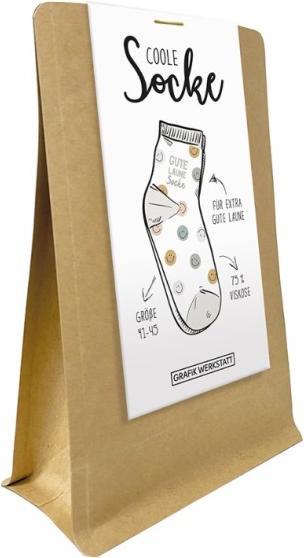 Produktbild Coole Socke - Gute Laune - Grösse 41-45 - von (41 - 45)