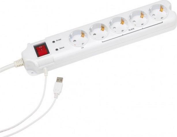 Productafbeelding Gembird AC/50-60Hz (5 x, 1.80 m)